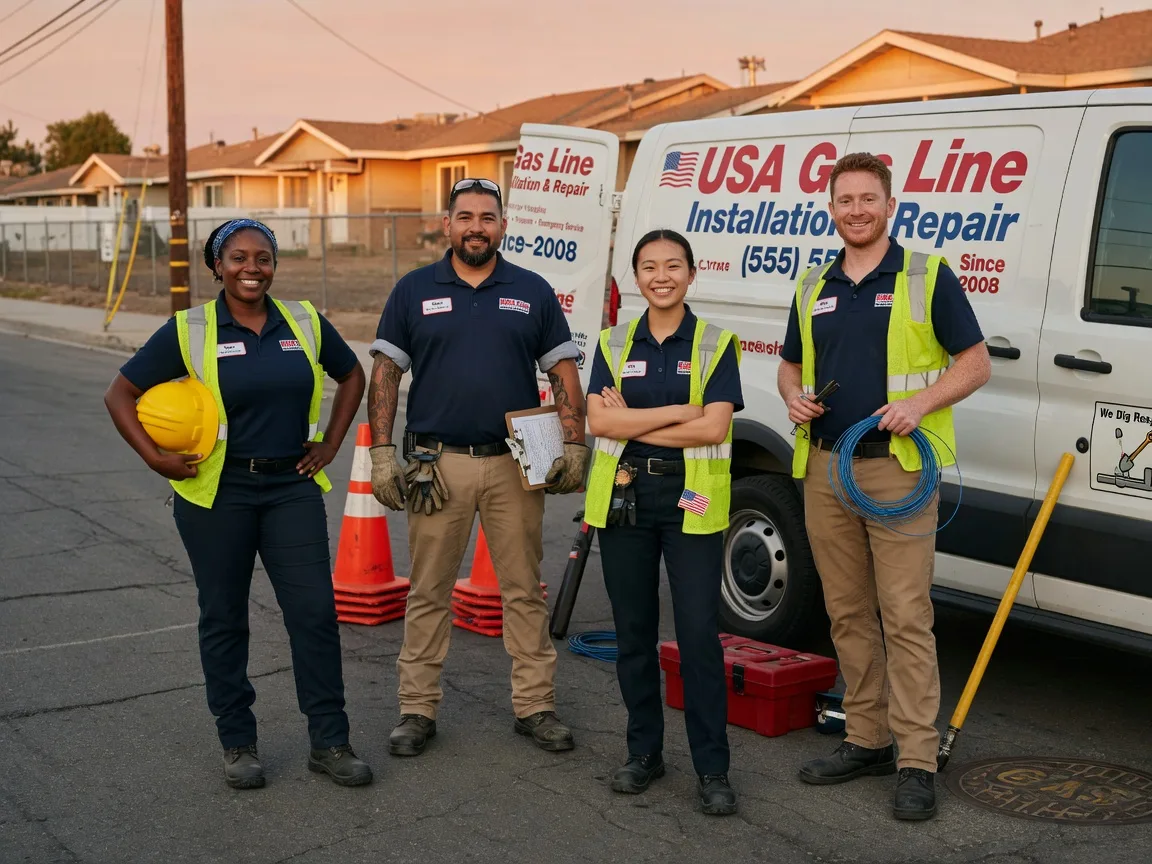 Gas Line Installation company in Bonsall, CA